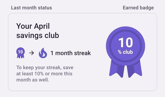 Bilance app screenshot