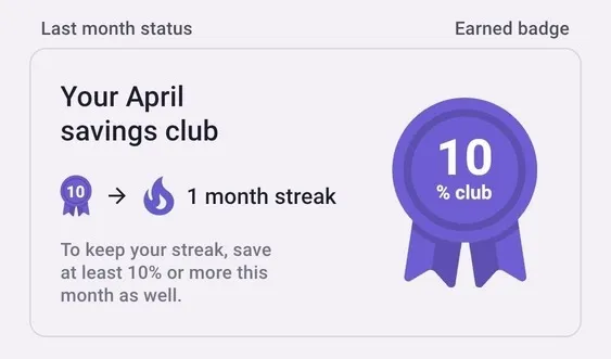 Bilance app screenshot